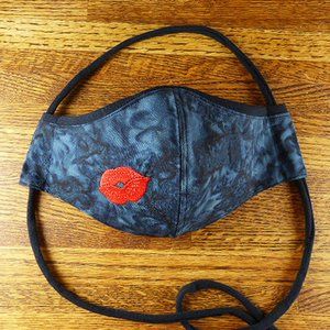 Custom Embroidered Face Mask w/ stretchy nose band